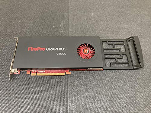 ATI Technologies FirePro V5900 Grafikkarte (PCI-e, 2GB GDDR5 Speicher, Dual DP/DVI, 1 GPU) von AMD
