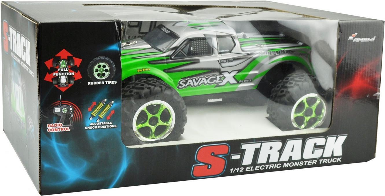 Amewi 22175 RC-Modellbau Landfahrzeug Elektromotor 1:12 Monstertruck (22175) von AMEWI