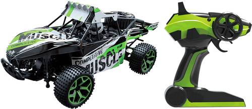 Amewi 22211 Extreme D5 1:18 RC Einsteiger Modellauto Elektro Buggy Allradantrieb (4WD) inkl. Akku, L von AMEWI