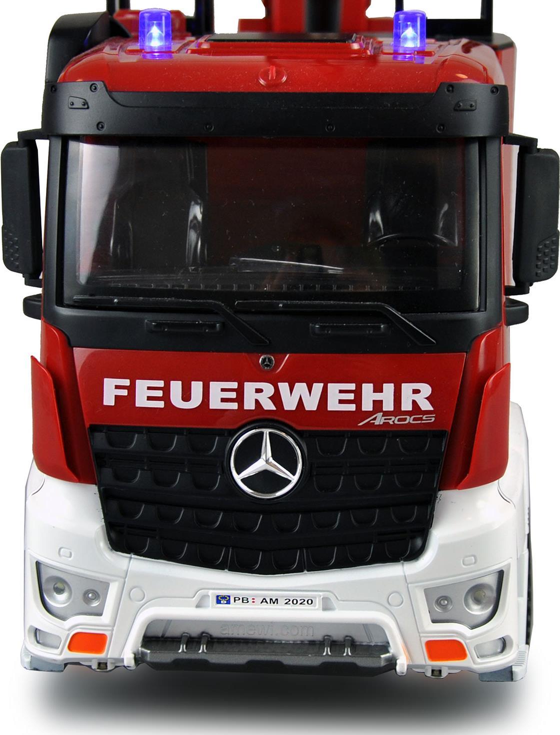 Amewi 22502 RC-Modellbau Landfahrzeug Elektromotor 1:14 Feuerwehrwagen (22502) von AMEWI