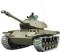 Amewi 23045 RC-Modellbau militärisches Landfahrzeug Funkgesteuerter (RC) Panzer Elektromotor 1:16 (23045) von AMEWI