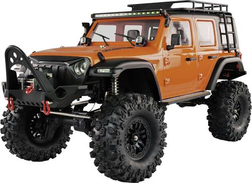 Amewi AMXRock Crosstrail Brushed 1:10 RC Modellauto Elektro Crawler Allradantrieb (4WD) RtR 2,4GHz von AMEWI