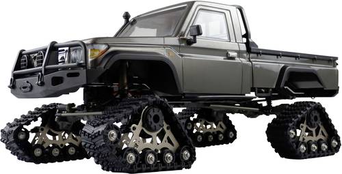 Amewi AMXRock RCX8PT Scale Crawler Pick-Up 1:8, RTR grau Brushed 1:8 RC Modellauto Elektro RtR 2,4GH von AMEWI