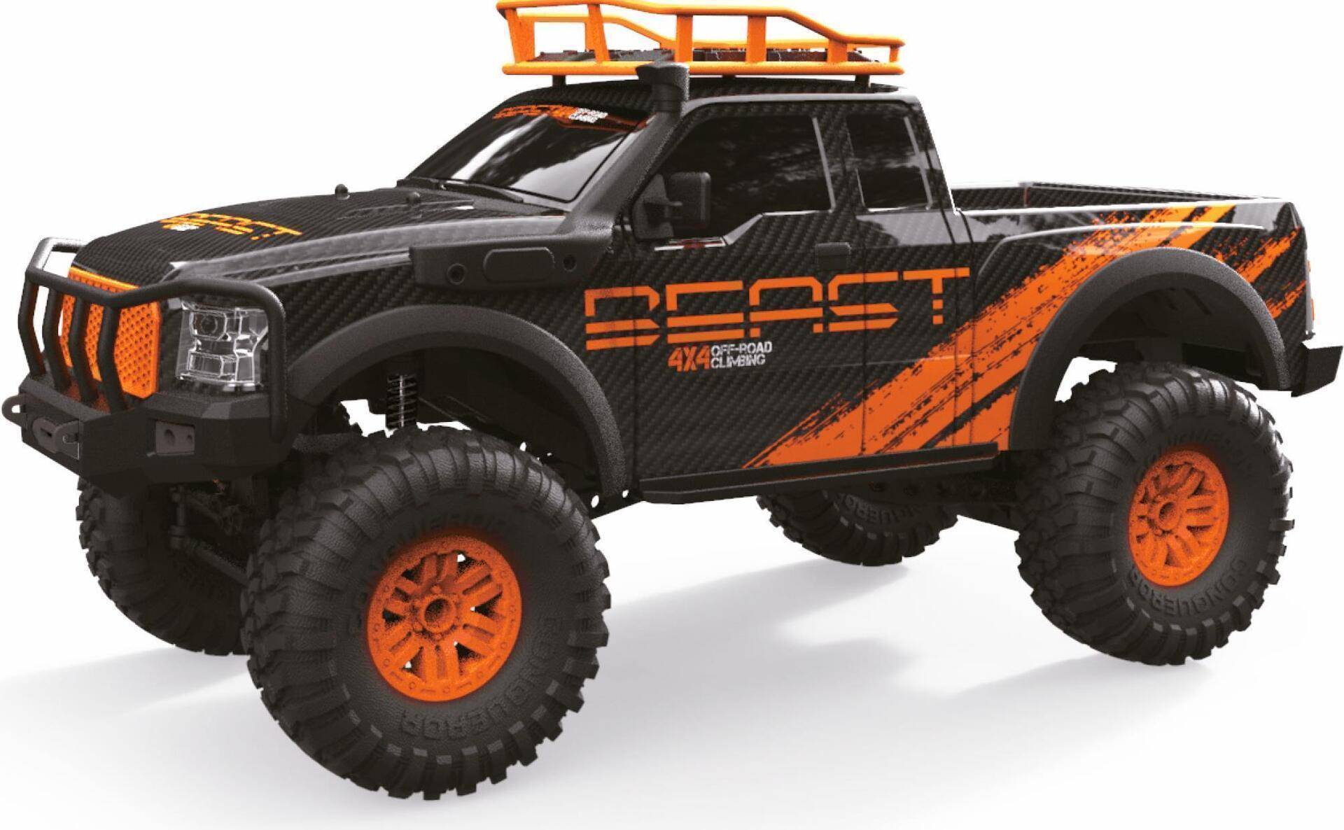 Amewi Dirt Climbing Beast Pick-Up Brushed 1:10 RC Modellauto Elektro Scale Crawler Allradantrieb (4WD) RtR 2,4 GHz (22529) von AMEWI