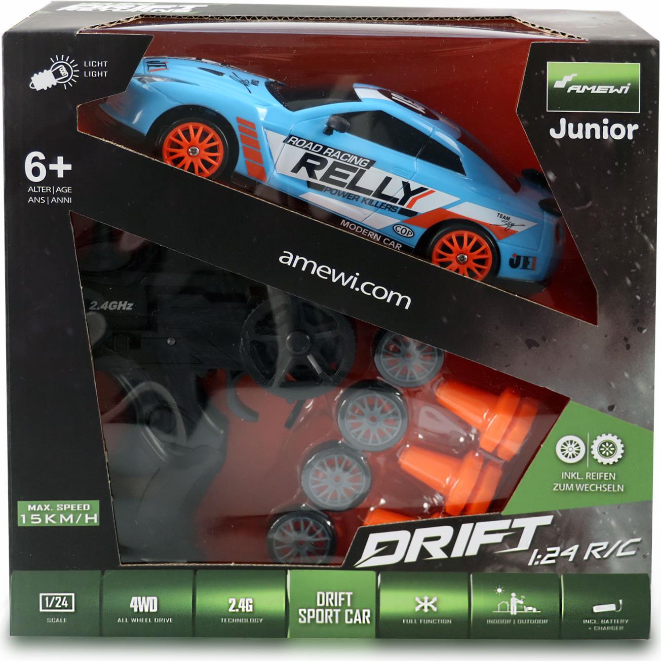 Amewi Drift Elektromotor 1:24 Sportwagen (21085) von AMEWI