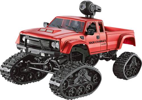 Amewi Pickup Truck FPV Brushed 1:16 RC Modellauto Elektro Crawler Allradantrieb (4WD) RtR 2,4GHz von AMEWI