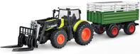 Amewi RC Traktor mit XL-Zubehörpaket LiIon 500mAh grün/6+ (22641) von AMEWI