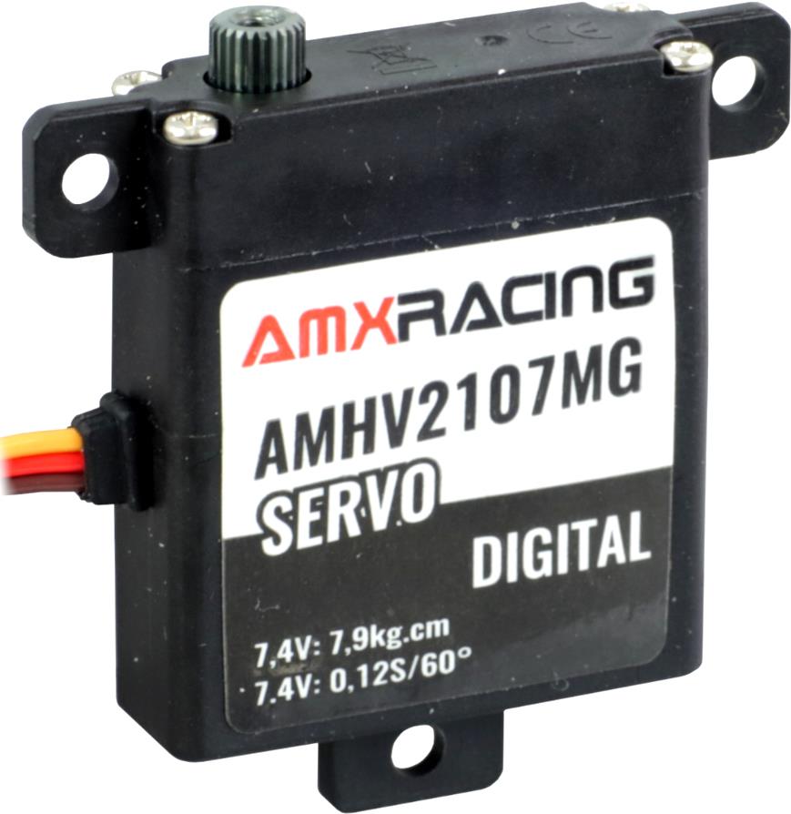 Amewi Standard-Servo AMXRacing AMHV2107MG Midi Analog-Servo Getriebe-Material: Metall (28447) von AMEWI
