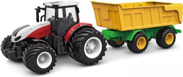 Amewi Toy Traktor mit Kippanhänger ferngesteuerte (RC) modell Elektromotor 1:24 (22600) von AMEWI