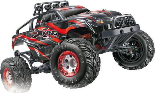 Amewi X-King Brushed 1:12 RC Modellauto Elektro Monstertruck Allradantrieb (4WD) RtR 2,4GHz von AMEWI