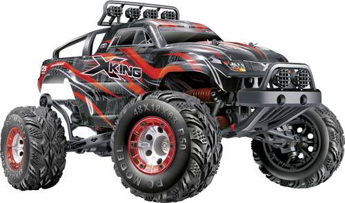 Amewi X-King Pro Brushless 1:12 RC Modellauto Elektro Monstertruck Allradantrieb (4WD) RtR 2,4GHz von AMEWI