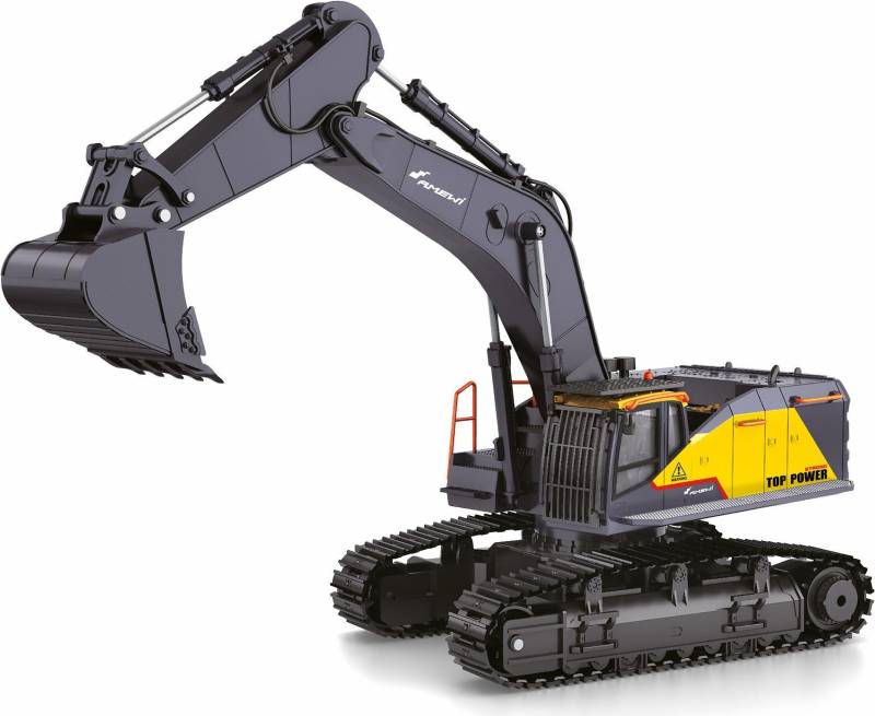 Amewi crawler excavator ACV730 - Bagger - Elektromotor - 1:14 - Betriebsbereit (RTR) - Schwarz - Gelb - Metall - Kunststoff (22431) von AMEWI