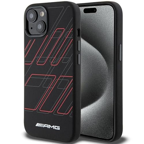AMG AMHMP15S23SSPK Hülle für iPhone 15/14 / 13 6.1" Schwarz hardcase Silicone Large Rhombuses Pattern AMG AMHMP15S23SSPK Hülle für iPhone 15/14 / 13 6.1" Schwarz hardcase Silicone Large Rhombuses Pattern von AMG