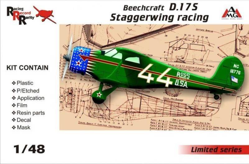 Beechcraft D.17S Staggerwing racing von AMG