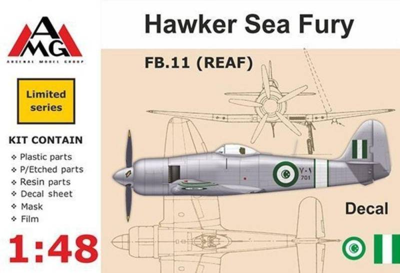FB.11 (REAF) Hawker Sea Fury von AMG