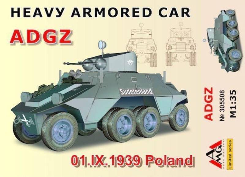 Heavy Armored Car ADGZ(01.IX.1939 Poland von AMG