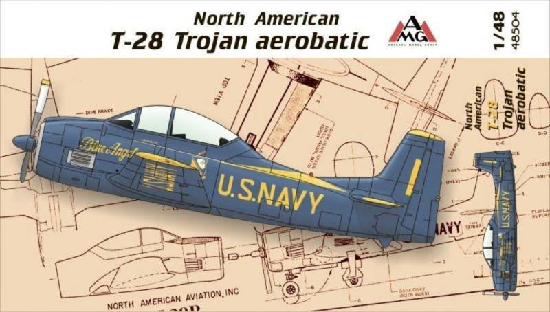 North American T-28 Trojan aerobatic von AMG