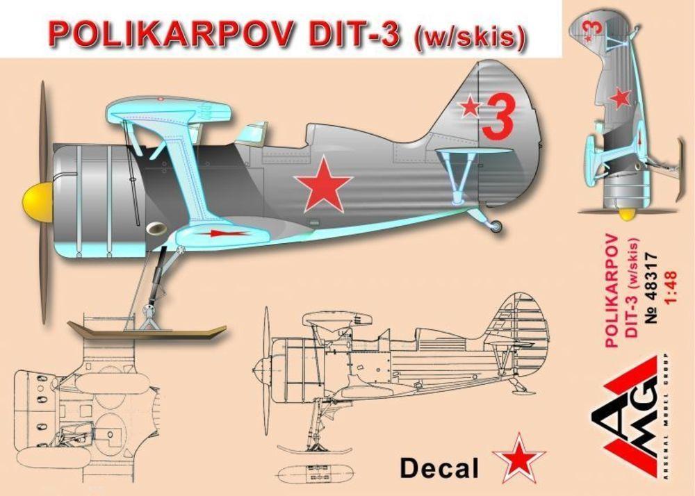 Polikarpov DIT-3 (w/skis) von AMG