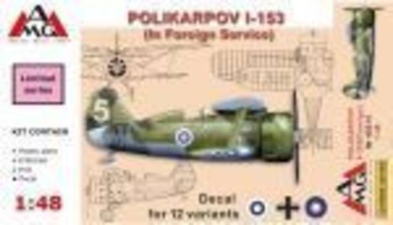 Polikarpov I-153 PVRD (in Foreign service) von AMG