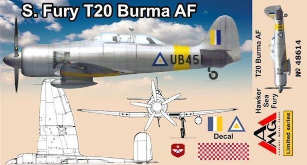 Sea Fury T.20 Burma von AMG