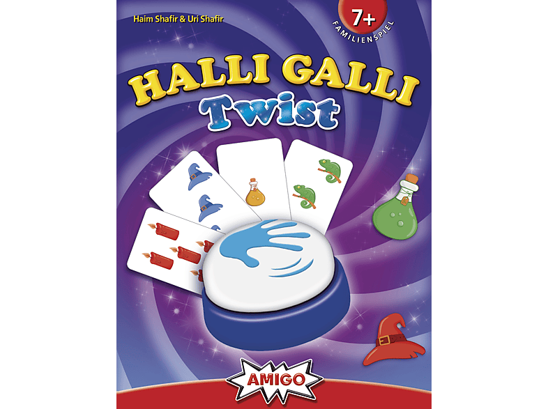 AMIGO 02304 Halli Galli Twist Familienspiel Mehrfarbig von AMIGO