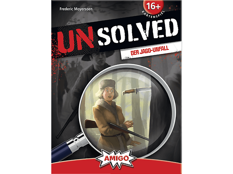AMIGO Unsolved - Der Jagd-Unfall Gesellschaftsspiel Mehrfarbig AMIGO Unsolved - Der Jagd-Unfall Gesellschaftsspiel Mehrfarbig von AMIGO