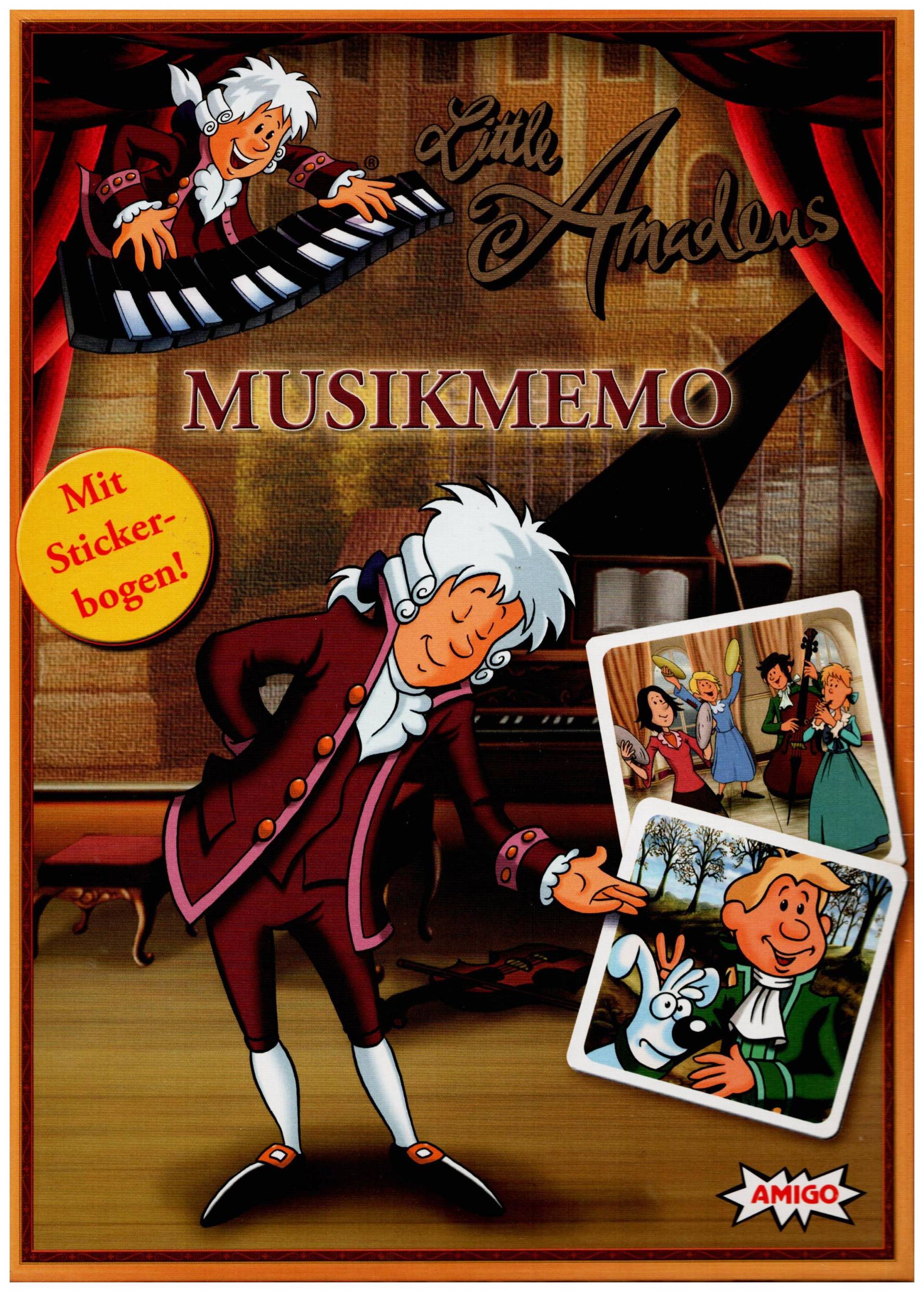 Amigo Spiel + Freizeit Little Amadeus Musikmemo von AMIGO