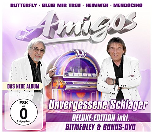 Unvergessene Schlager - Deluxe Edition (inkl. Hitmedley & Bonus-DVD) von AMIGOS