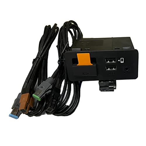 AMIUHOUN Auto USB Adapter Hub für Android Auto Play Adapter Hub für 6 3 2 CX30 CX5 CX8 CX9 MX5 TK78669U0C von AMIUHOUN