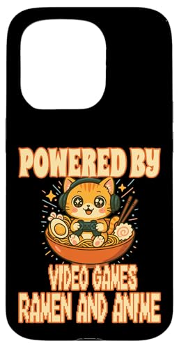 Chat Geek Ramen, Videospiele & Anime Hülle für iPhone 15 Pro von AMM - Anime Manga Manhwa