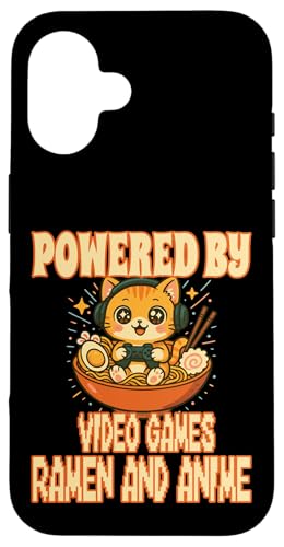 Chat Geek Ramen, Videospiele & Anime Hülle für iPhone 16 Chat Geek Ramen, Videospiele & Anime Hülle für iPhone 16 von AMM - Anime Manga Manhwa