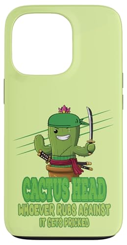 Zoro Kaktus – Samurai Anime Lustig Manga Krieger Pirat Hülle für iPhone 13 Pro von AMM - Anime Manga Manhwa