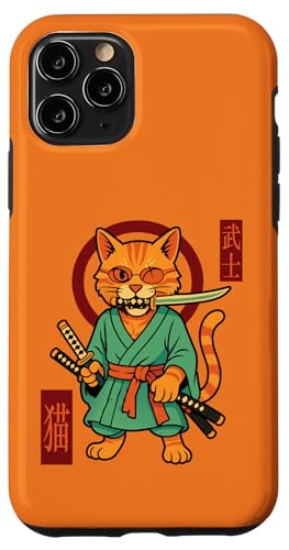Zoro Pirat – Katze Samurai Anime Lustig Manga Krieger Hülle für iPhone 11 Pro von AMM - Anime Manga Manhwa