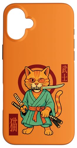 Zoro Pirat – Katze Samurai Anime Lustig Manga Krieger Hülle für iPhone 16 Plus von AMM - Anime Manga Manhwa