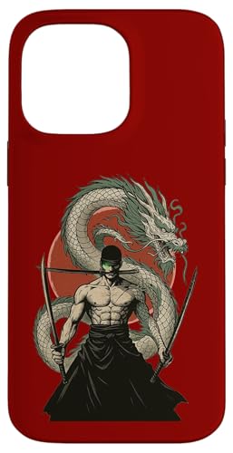 Zoro Pirat – Samurai Anime Manga Krieger Drache Hülle für iPhone 14 Pro Max von AMM - Anime Manga Manhwa