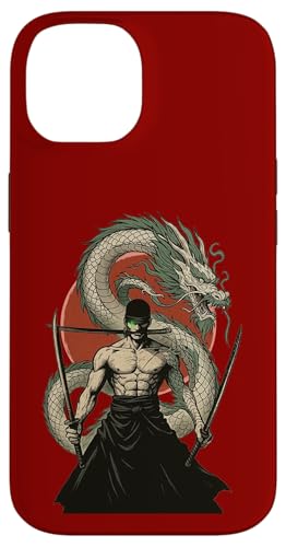 Zoro Pirat – Samurai Anime Manga Krieger Drache Hülle für iPhone 14 von AMM - Anime Manga Manhwa
