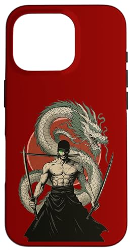 Zoro Pirat – Samurai Anime Manga Krieger Drache Hülle für iPhone 16 Pro von AMM - Anime Manga Manhwa