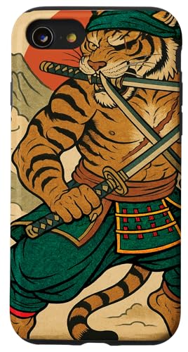 Zoro Pirat – Samurai Anime Manga Krieger Tiger Hülle für iPhone SE (2020) / 7 / 8 von AMM - Anime Manga Manhwa