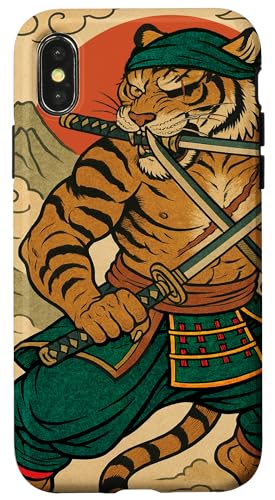 Zoro Pirat – Samurai Anime Manga Krieger Tiger Hülle für iPhone X/XS Zoro Pirat – Samurai Anime Manga Krieger Tiger Hülle für iPhone X/XS von AMM - Anime Manga Manhwa
