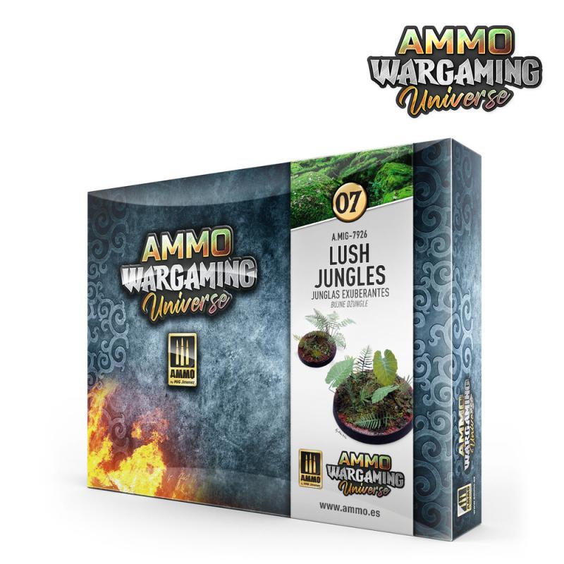 AMMO WARGAMING UNIVERSE 07 - Lush Jungles von AMMO by MIG Jimenez