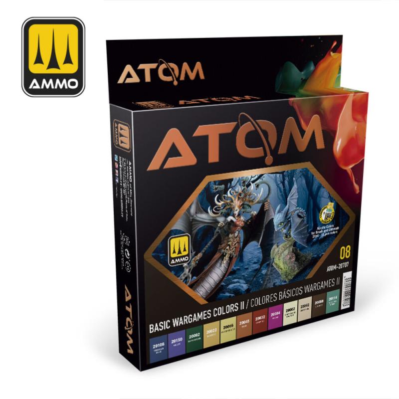 ATOM-Basic Wargames Colors II ATOM-Basic Wargames Colors II von AMMO by MIG Jimenez