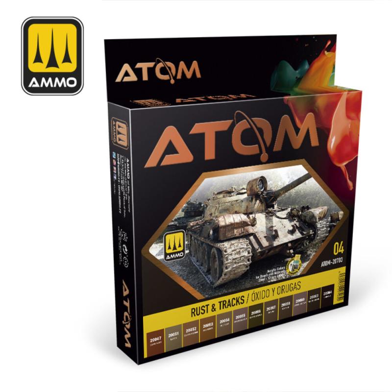ATOM-Rust & Tracks von AMMO by MIG Jimenez