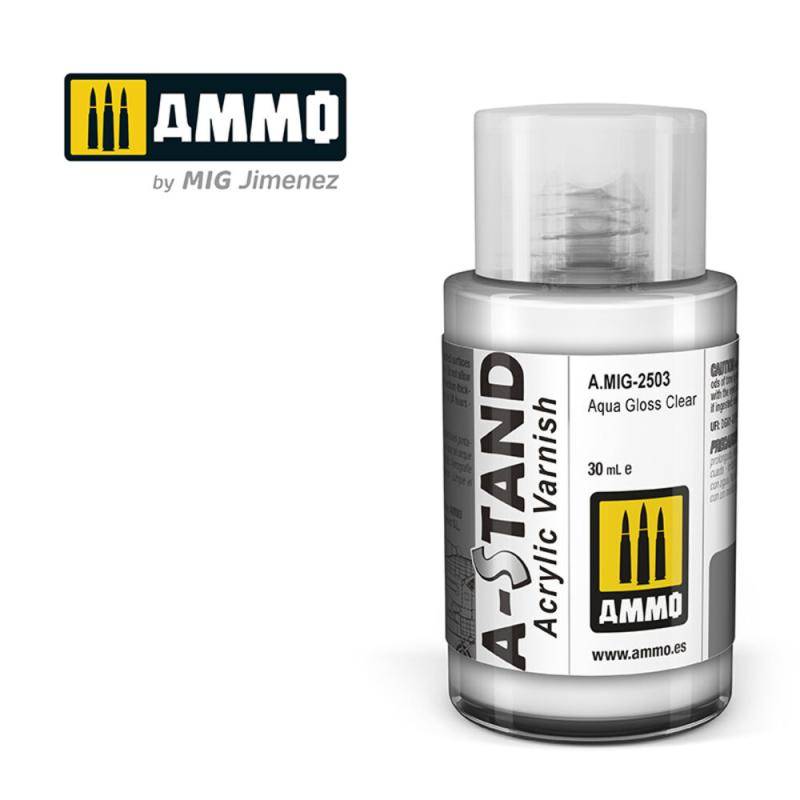 Aqua Gloss Clear - A-Stand von AMMO by MIG Jimenez