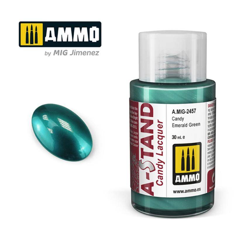 Candy Emerald Green - A-Stand von AMMO by MIG Jimenez