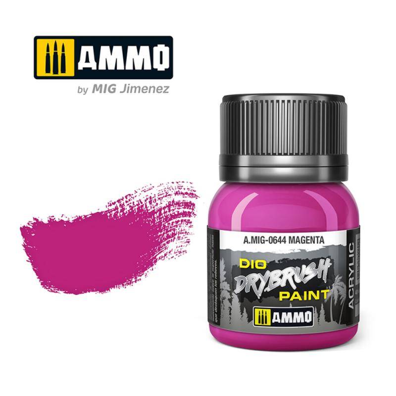 DRYBRUSH MagentaÂ  von AMMO by MIG Jimenez