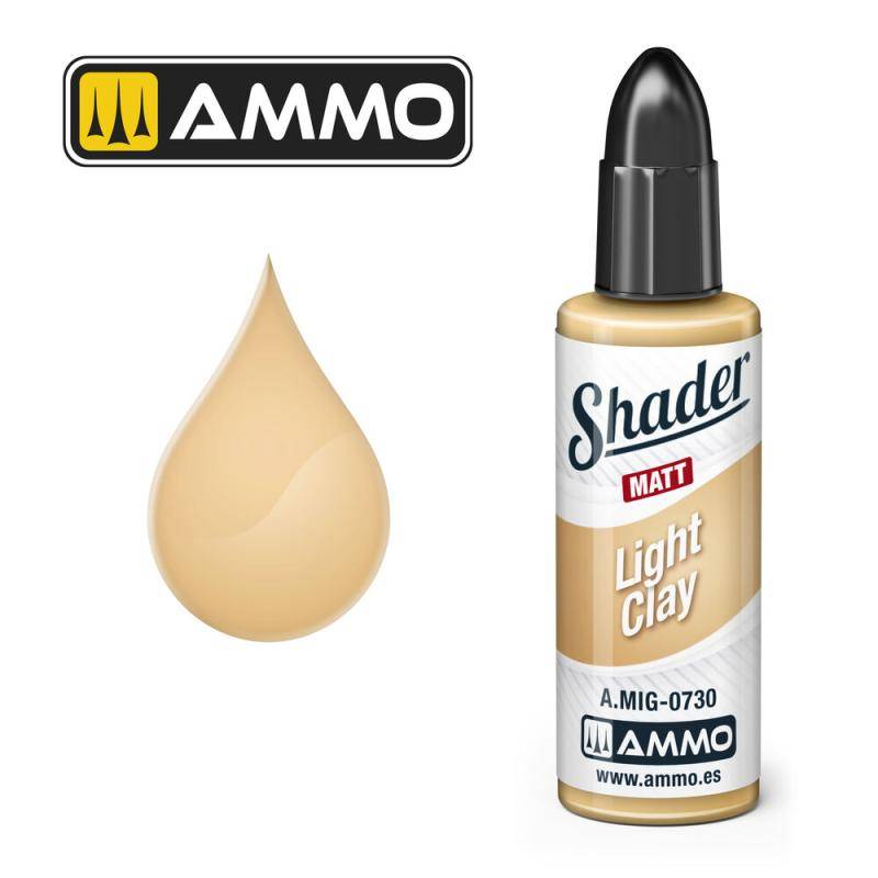 MATT SHADER Light Clay von AMMO by MIG Jimenez