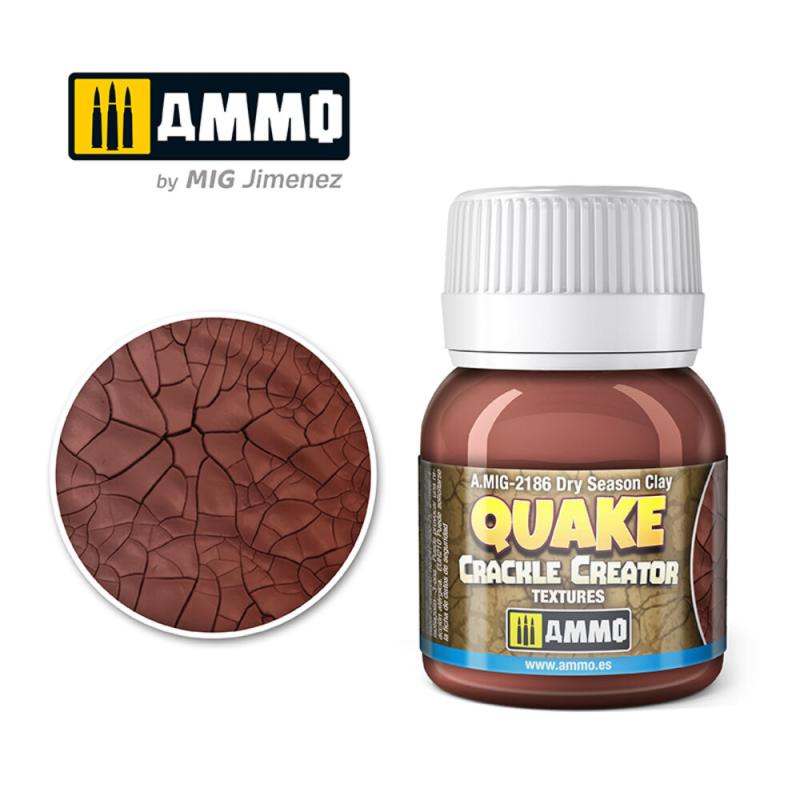 QUAKE CRACKLE CREATOR TEXTURES Dry Season Clay von AMMO by MIG Jimenez