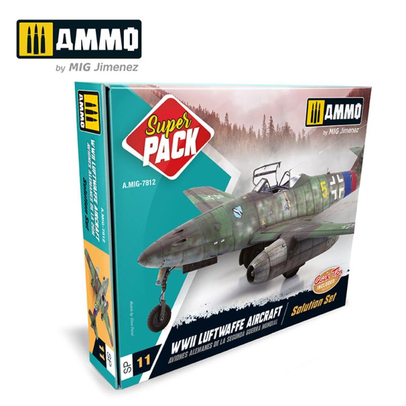 SUPER PACK Luftwaffe WWII von AMMO by MIG Jimenez