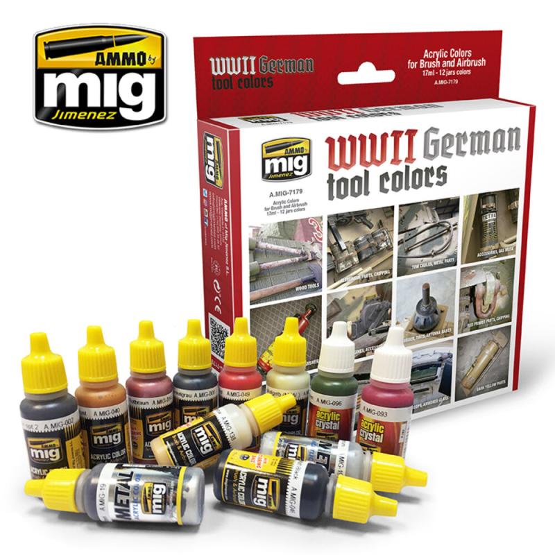 WWII German Tool Colors WWII German Tool Colors von AMMO by MIG Jimenez