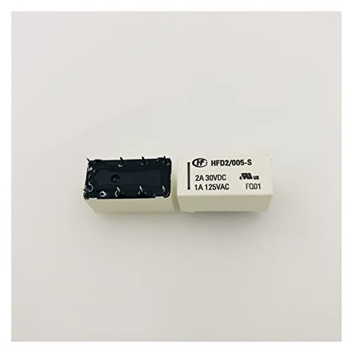 10 Teile/los Relais HFD2-005 012 024-S 1A 8PIN Monostabile Empfindliche Typ KHzIgRdY (Color : Onecolor) von AMNOOL